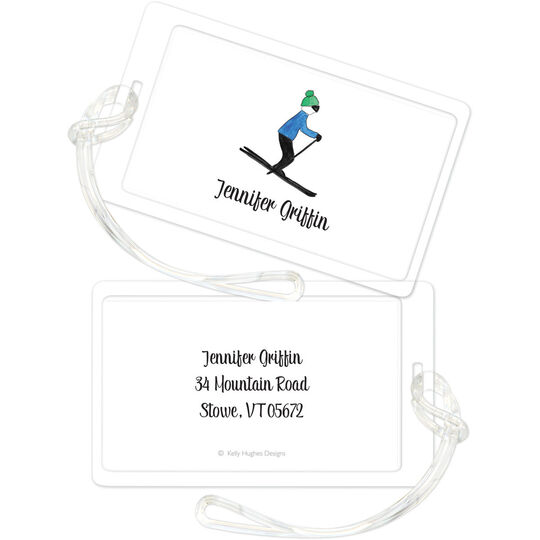 Ski Life Luggage Tags